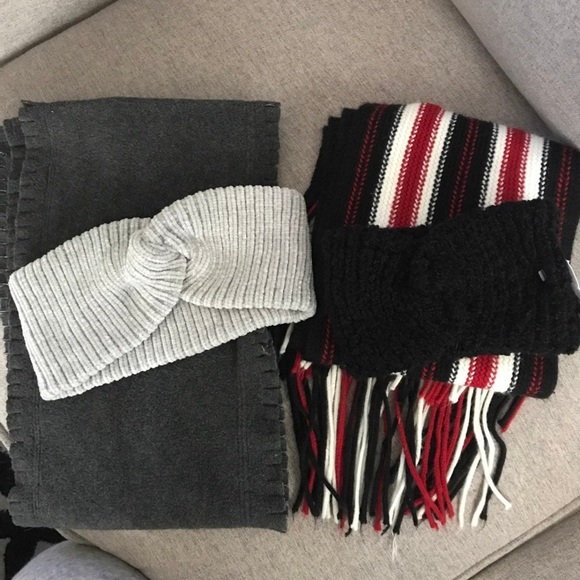 American Eagle Knitted Head Wrap/Scarf Double bundle!